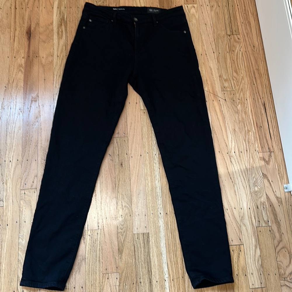 AG black jeans - prima - cigarette leg. Great condition
